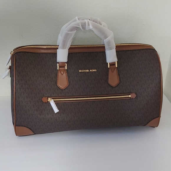 MICHAEL Michael Kors Handbags - 🆕️ MICHAEL KORS Travel XL Duffle Brown